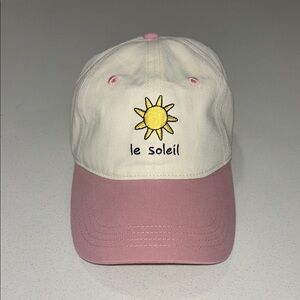 Frazier Sterling Le Soleil six panel hat